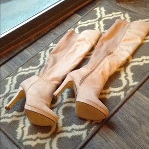 Sexy Knee High Boot Heels